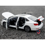 1/18 VW SAGITAR long-Wheelbase 2019 White Diecast Car Model Toy Model