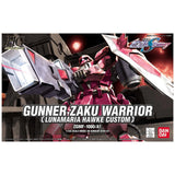 BANDAI HG Gundam SEED DESTINY 1/144 GUNNER ZAKU WARRIOR LUNAMARIA HAWKE CUSTOM Model