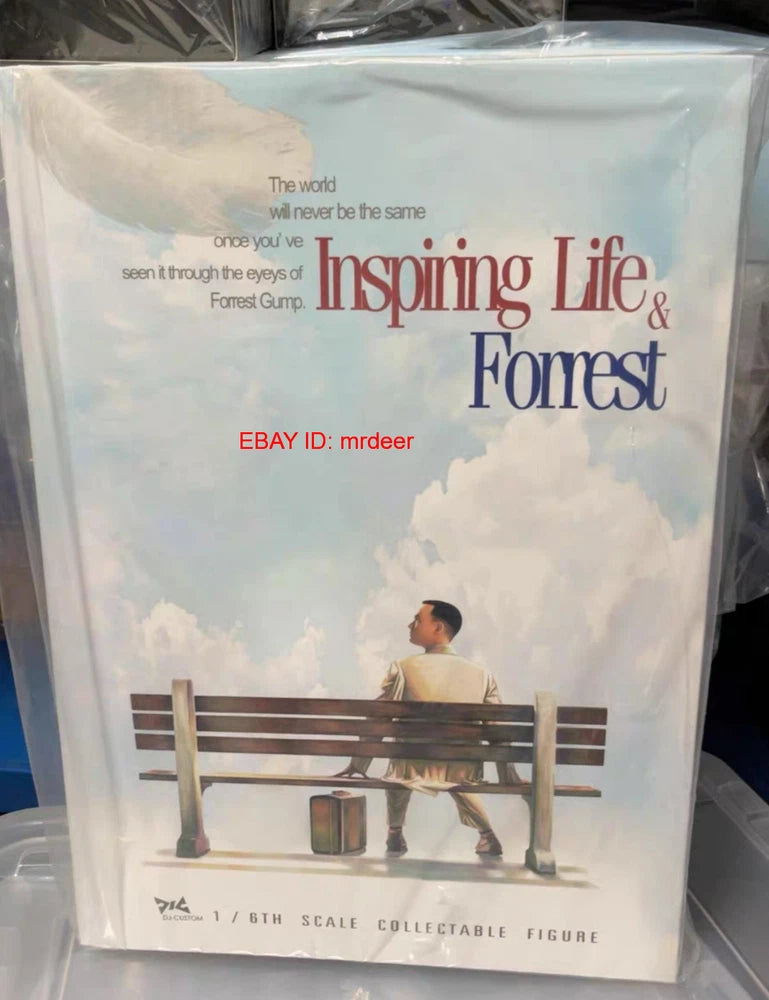 New Dj-Custom 1/6 Inspiring Life Forest Gump 12" Male Figure Model Collection Model