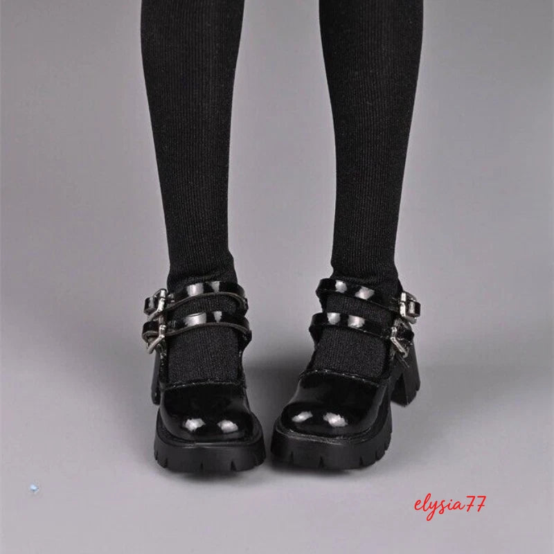 1/6 Scale PU Shoes Model Fits for 12" Vintage Handmade Action Figure Soldiers Model