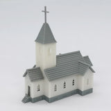 Outland Models Railway Scenery Country Church 1:220 Z Scale Model