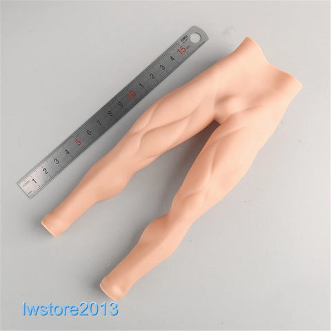 1:6 Legs Muscle Building Fattening Cover Props For 12" Male Action Figure Body Model
