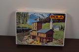 POLA-N #241 N Gauge Train Building Kit Saw Mill with Planks Factory Sealed Model