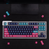GMK Copy Pink Cyberpunk Style Keycap Cherry Profile PBT Set for Cherry MX NEW Model