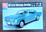 AMT Ertl 1966 Ford Mustang Hardtop 1/25 Scale Model Kit 31542 2001 Open Box Model