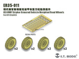 1/35 ET Models ER35-011 Stryker Resin Wheels for AFV Club (8 pcs) Model