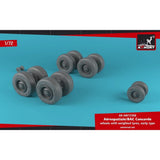 Armory Models AR AW72508 Scale kit 1:72 Concorde wheels w/ weighted tires, early Model