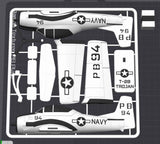 White T-28 Trojan Navy Kit Card 3D Printed Aircraft Model Kit | Snap Fit Desk Di Model