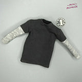 Male Long Sleeve Tops Model Fit for 12'' Action Figure Soldier 1/6 Unique Model