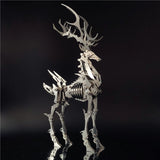 3D Metal Model Chinese Zodiac Dinosaurs Deer DIY Assembly Models Toys Model
