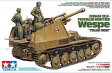 Tamiya 35358 1/35 Tank Model Kit German Self-Propelled Howitzer Wespe SdKfz.124 Model