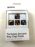 North Tortoise Key Cap Pack, Keyboard Keycap, Arrow Keys + Spacebar Model