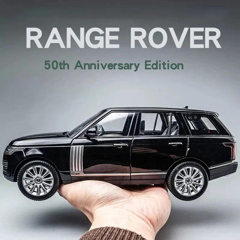 1:18 Diecast Vehicle for Land Rover Range Rover Model Car Toy Sound Light Gifts Model