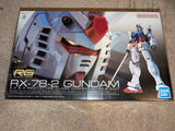 Bandai Hobby Mobile Suit Gundam RG#1 RX-78-2 Gundam Scale Model Kit Version 1.0 Model