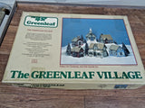 Vintage Greenleaf Village Wooden Building Kit - Village Buildings Model