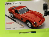 1:24 scale Testors/Italeri Ferrari 250 GTO  Model Car Kit Model
