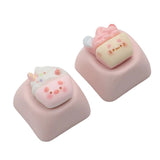 Cartoon Pig 3D Resin Keycaps ESC Keycap For Mechanical Keyboards Enhances Typing Model