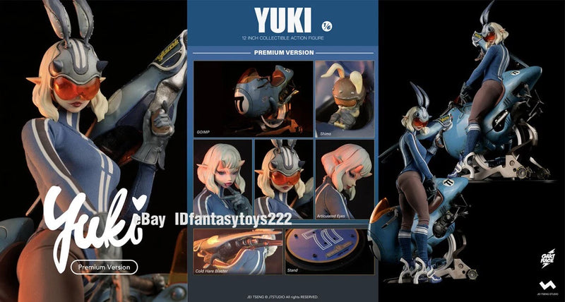 JTSTUDIO 1/6 SCALE YUKI Deluxe Ver. Collectible Female Action Figure Model Model