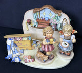 Goebel Hummel 4-pc Set: Quilting Bee, Hope Chest, Bee Hopeful, Little Knitter Model