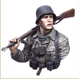1/10 Resin Figure WWII Young German Bst Unpainted Unassembled Model