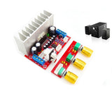 TDA7377 Power Amplifier 2.1 DIY kit 3 Channel Sound Audio AMP Board 12-18V Model