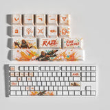 VALORANT RAZE 14-Key Keycaps Themed Gaming Keycaps, PBT Sublimation Printing Model