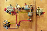 Unintentional Art - Gold Board - Vintage Electronic Circuit Board Photo AVM-1 Model