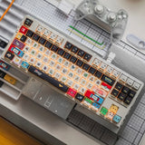 Hot Anime Pok 131 Keys PBT Keycap for Keyboard Decoration Accessories Xmas Gift Model