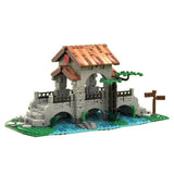 Bridge Expansion for Medieval Castle Series Building Toys 743 Pieces MOC Build Model