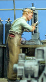 Resicast 1/35 British Mechanic in Work Braces WWII [Resin Figure kit] 355577 Model