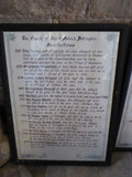 Photo 6x4 St Patrick, Patrington: benefactions board  c2017 Model
