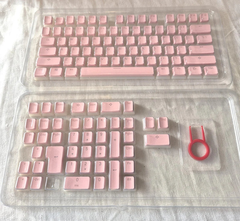 Red Dragon A130 Pink Pudding Keycaps Possibly Missing A Key. Model