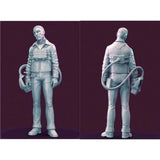 1/20 85mm resin figure model Fantasy Mechanical Transformation Man Unassembled Model