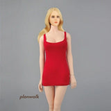 Custom Female Low Cut Short Dress Casual Model 1/6 for JO 12" Action Figure Model