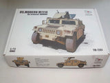 T-Model TM-7201 1/72 US Modern M1114 Up-Armored HMMWV Assembly Model Kit Model