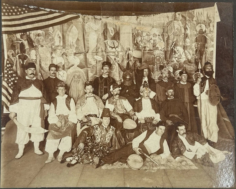 Antique Historical Oddities Photograph Princes of the Order of Caliphs 8" x 10" Model