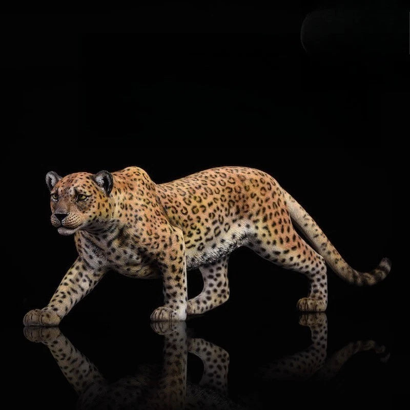 1/6 Scale Jaguar Model Cute Pet Funny Animal Figurine Ornament Collectibles Model