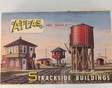 Vintage Atlas HO Scale 5 Trackside Buildings Kit #700 - 500 Sealed/Unbuilt Model