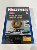 Walthers 933-3835 - Hole-In-One Donut Shop - New Unassembled Kit - N Scale Model