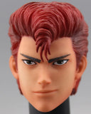 1/6 Scale Anime Basketball Genius Head Carving Sculpt Model Toys Model