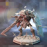 resin figures model Skeleton guard Warrior unassembled unpainted Model