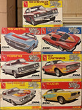 MatchBox/AMT Snap Fit Vintage Car Model Kits x 7, New Old Stock Model