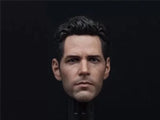 1/6 Scale Paul Rudd Scott Lang Head Carving Sculpt Model Toys Model