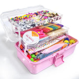 3000PCS Arts and Crafts Supplies Kit for Kids, DIY Craft Box Kits, Craft Supp... Model