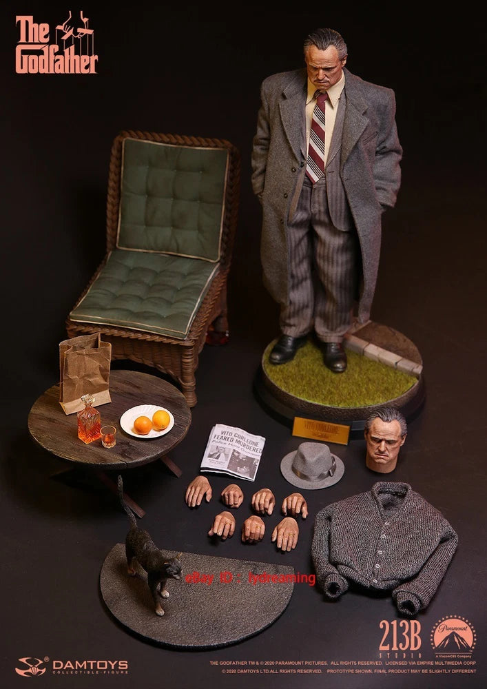 New DAMTOYS 1/6 Godfather 1972 Action Figure Model Limited Edition Exclusive Model