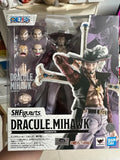 Bandai S.H.Figuarts One Piece Dracule Mihawk - Hawkeye - Action Figure Model Toy Model