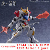 For 1/144 30MM HG RG Gundam Model Weapon 3D-print Details Up Part War Hammer x2 Model