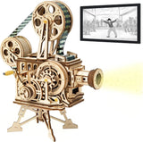 ROKR 3D Wooden Puzzles Vitascope for Adults - Model Building Kits Mechanical Con Model