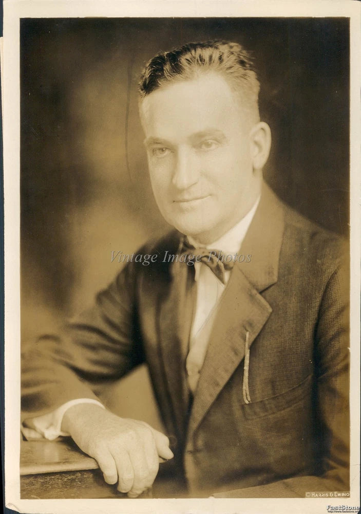 1928 Illinois Clarence Buck State Senator United States Shipping Board Photo 7x9 Model