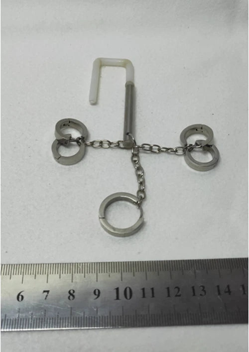 1/6 Scale Scene Accessories Portable Hand Restrain Bound Props Model For 12"Body Model